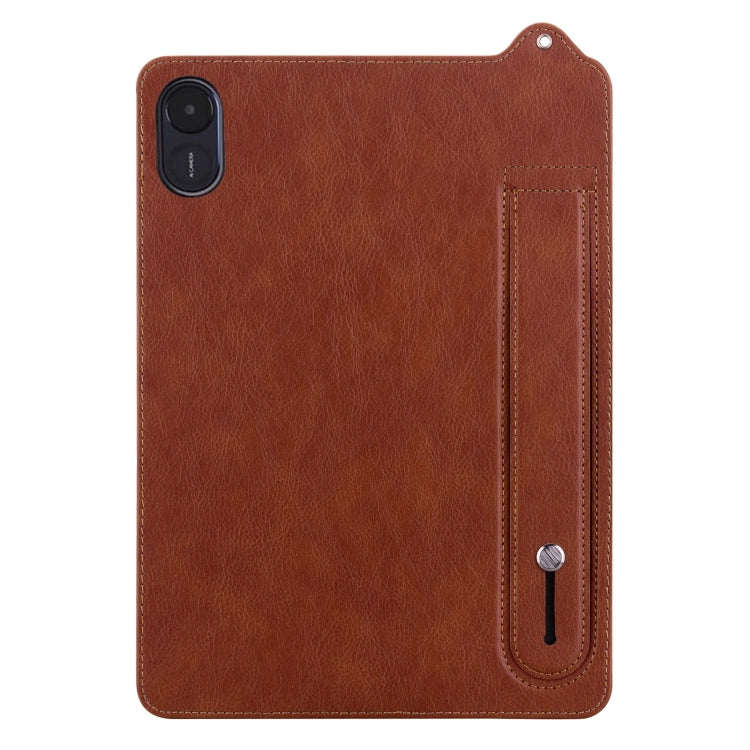 For Honor Pad X8 Pro / X9 2023 TPU Leather Back Tablet Case with Wristband
