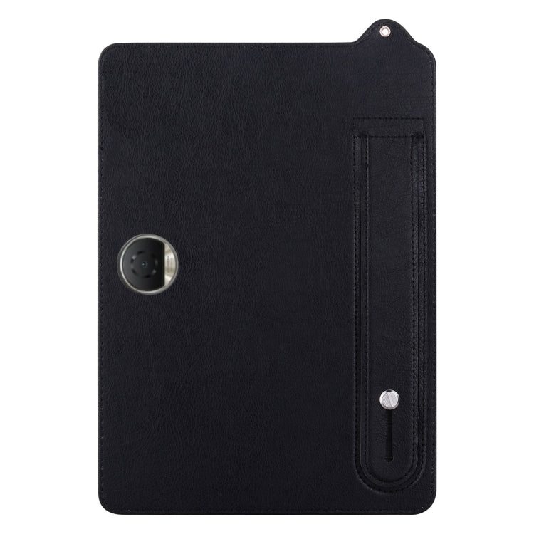 For Honor Pad 9 12.1 2023 TPU Leather Back Tablet Case with Wristband