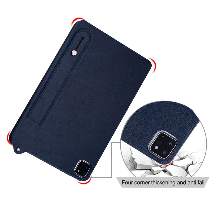For Honor Pad X7 TPU Leather Back Tablet Case with Wristband