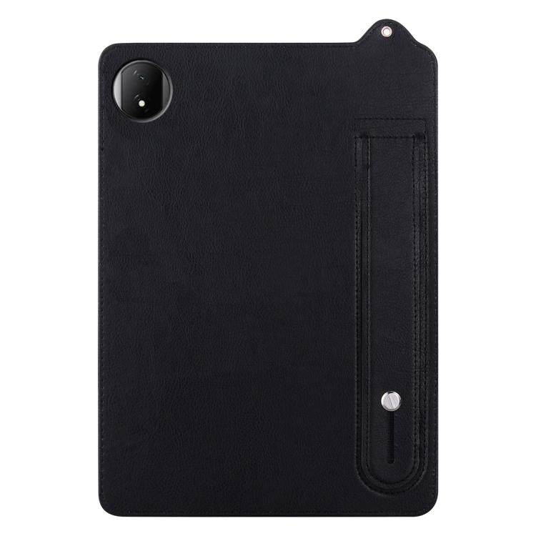 For Honor Pad X7 TPU Leather Back Tablet Case with Wristband