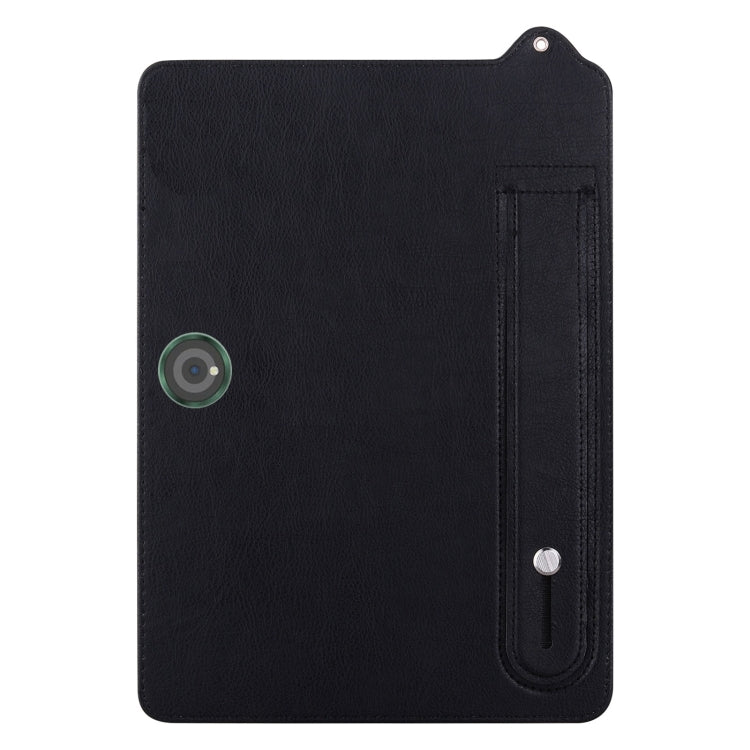 For OnePlus Pad / OPPO Pad 2 TPU Leather Back Tablet Case with Wristband