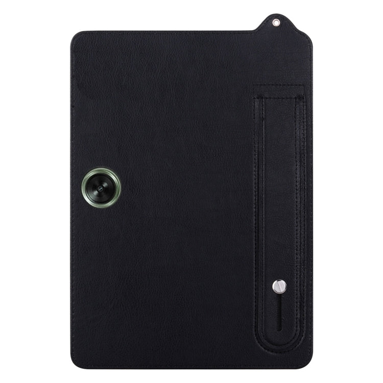 For OnePlus Pad GO / OPPO Pad Air 2 TPU Leather Back Tablet Case with Wristband