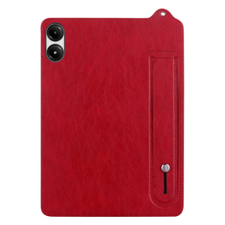 For Xiaomi Redmi Pad 2 Pro / Pro 12.1 TPU Leather Back Tablet Case with Wristband