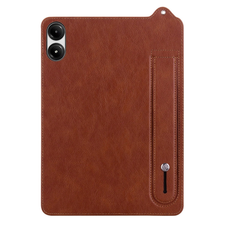 For Xiaomi Redmi Pad 2 Pro / Pro 12.1 TPU Leather Back Tablet Case with Wristband