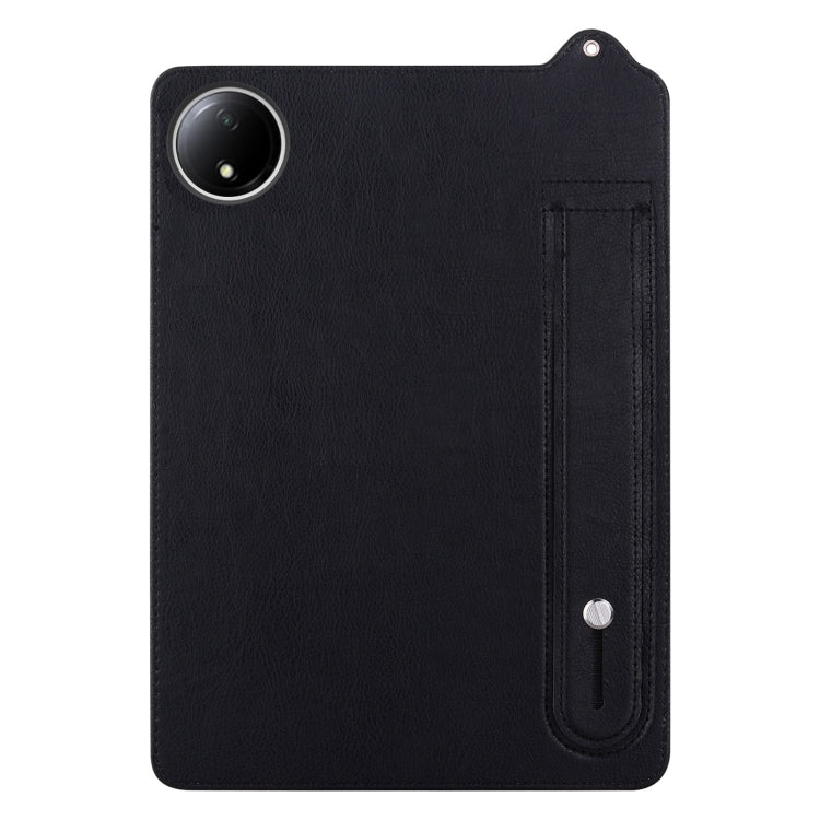 For Xiaomi Redmi Pad SE 8.7 2024 TPU Leather Back Tablet Case with Wristband