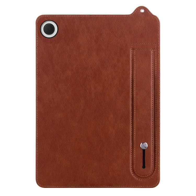 For Xiaomi Mi Pad 4 TPU Leather Back Tablet Case with Wristband