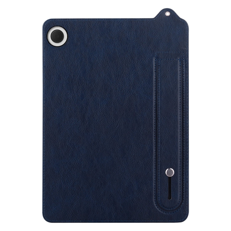 For Xiaomi Mi Pad 4 TPU Leather Back Tablet Case with Wristband