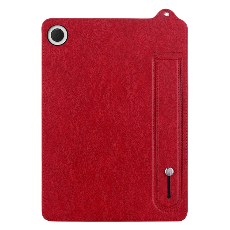 For Xiaomi Mi Pad 4 Plus TPU Leather Back Tablet Case with Wristband