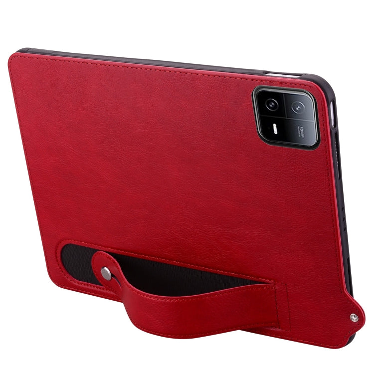 For Xiaomi Pad 6 / 6 Pro TPU Leather Back Tablet Case with Wristband