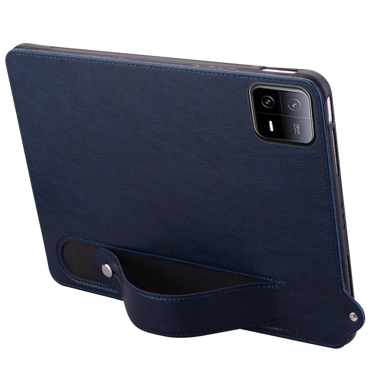 For Xiaomi Pad 6 / 6 Pro TPU Leather Back Tablet Case with Wristband