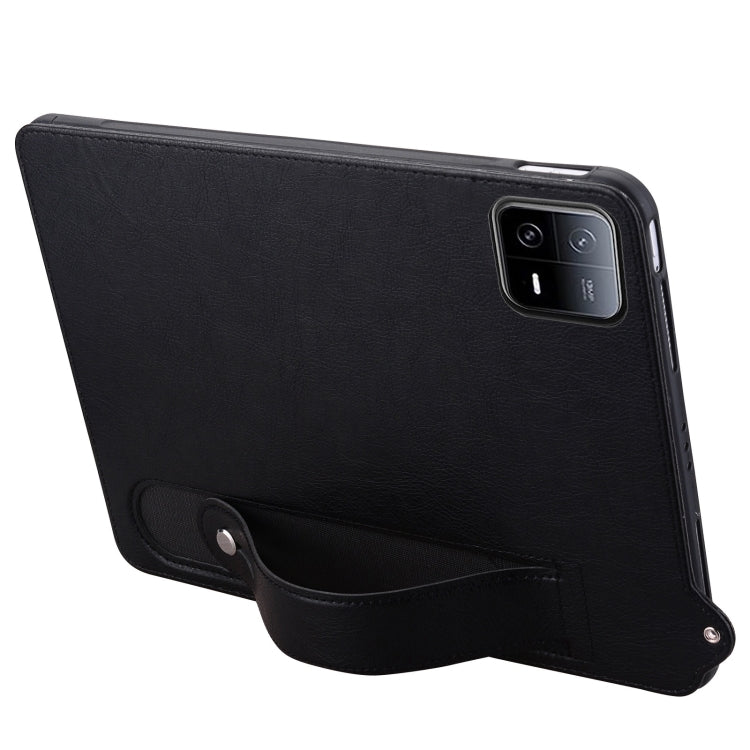 For Xiaomi Pad 6 / 6 Pro TPU Leather Back Tablet Case with Wristband