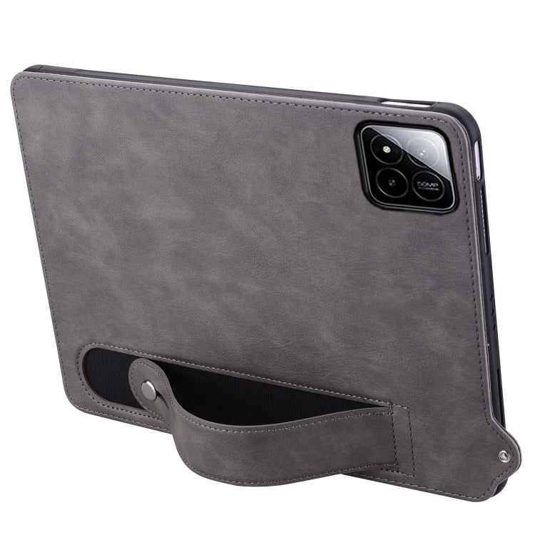 For Xiaomi Pad 8 / 8 Pro / 7 / 7 Pro TPU Leather Back Tablet Case with Wristband