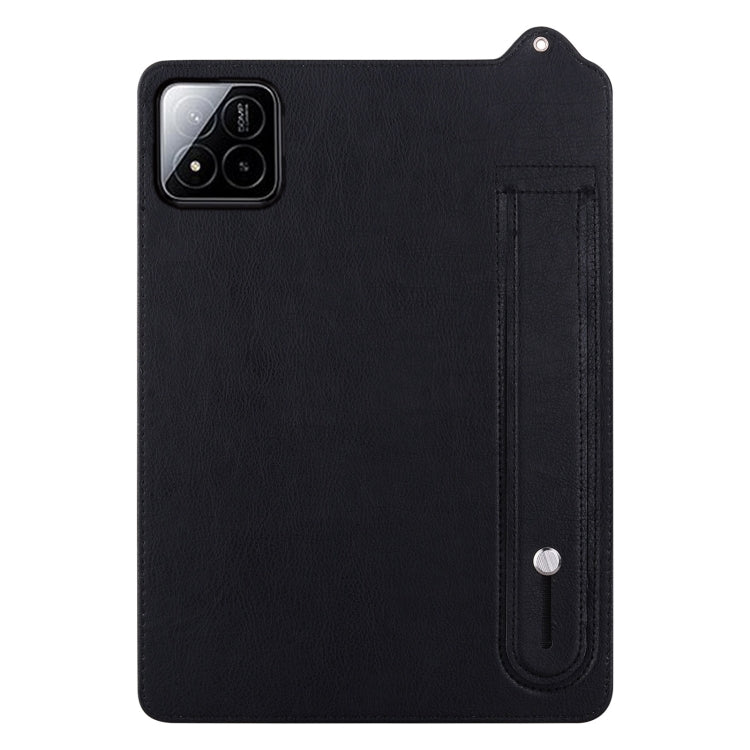 For Xiaomi Pad 8 / 8 Pro / 7 / 7 Pro TPU Leather Back Tablet Case with Wristband