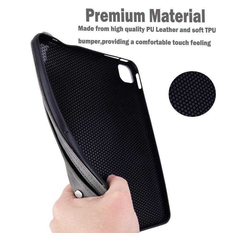For Xiaomi Redmi K Pad TPU Leather Back Tablet Case with Wristband