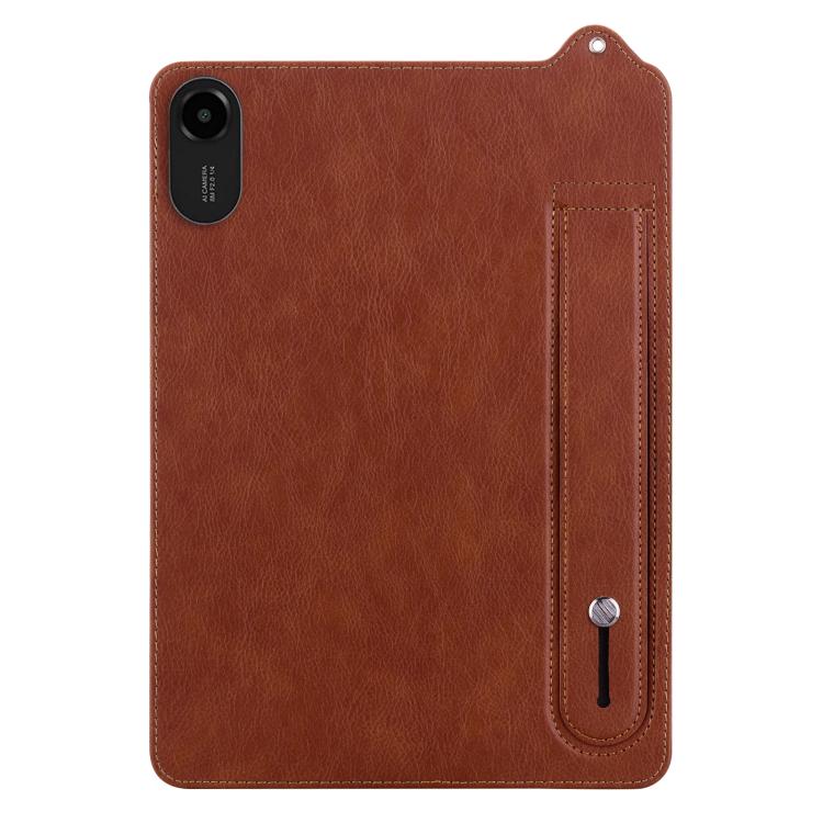 For Xiaomi Redmi Pad 2 TPU Leather Back Tablet Case with Wristband