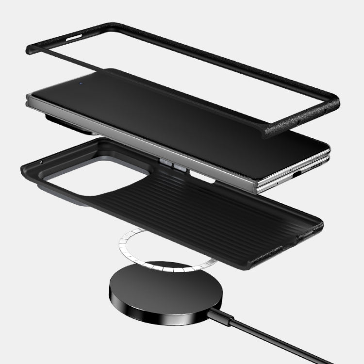 For Xiaomi Mix Fold 4 ABEEL 6D Micro Relief MagSafe Magnetic Phone Case