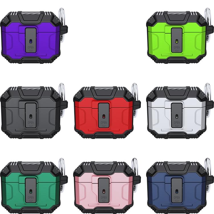 For AirPods 3 Non-slip TPU+PC Shockproof Earphones Case with Hook