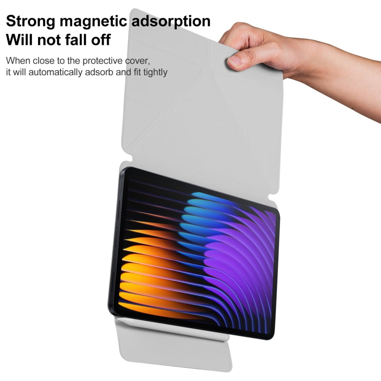 For Xiaomi Pad 7 / 7 Pro Fixed Buckle Magnetic Deformation Leather Tablet Case