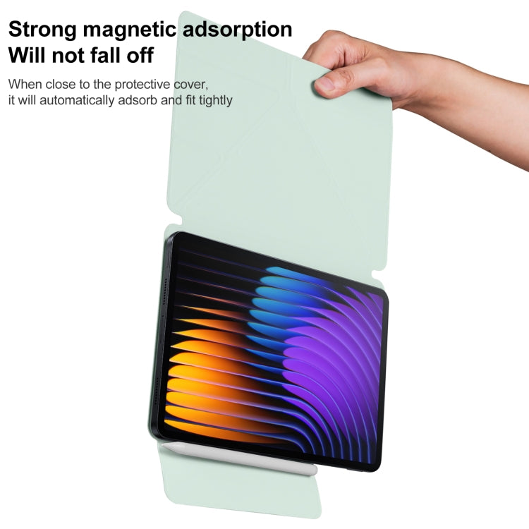 For Xiaomi Pad 7 / 7 Pro Fixed Buckle Magnetic Deformation Leather Tablet Case
