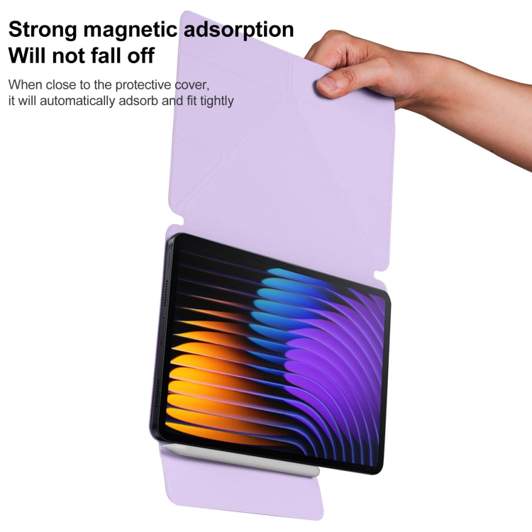 For Xiaomi Pad 7 / 7 Pro Fixed Buckle Magnetic Deformation Leather Tablet Case