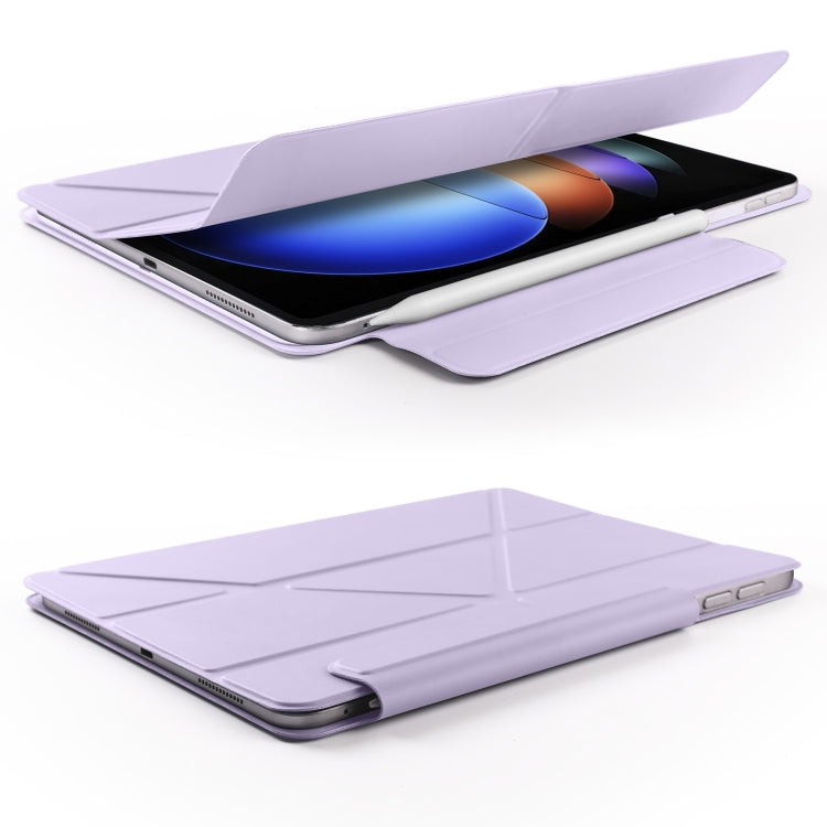 For Xiaomi Pad 6 / 6 Pro Fixed Buckle Magnetic Deformation Leather Tablet Case
