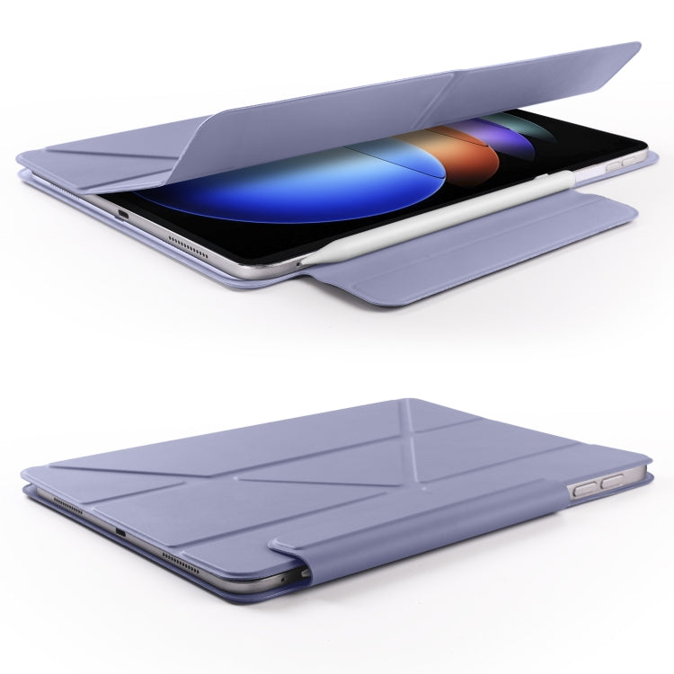 For Xiaomi Pad 6 / 6 Pro Fixed Buckle Magnetic Deformation Leather Tablet Case