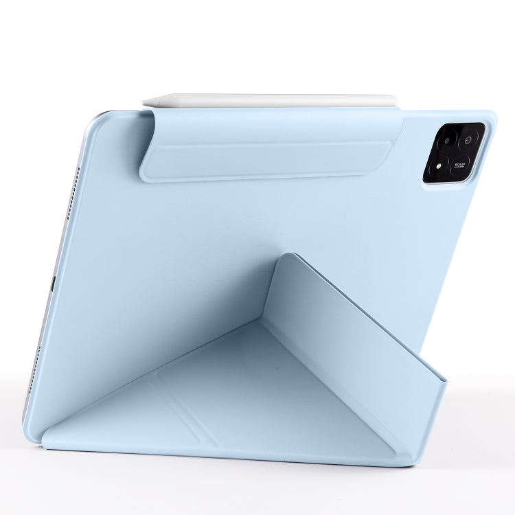 For Xiaomi Pad 6S Pro 12.4 2024 Fixed Buckle Magnetic Deformation Leather Tablet Case