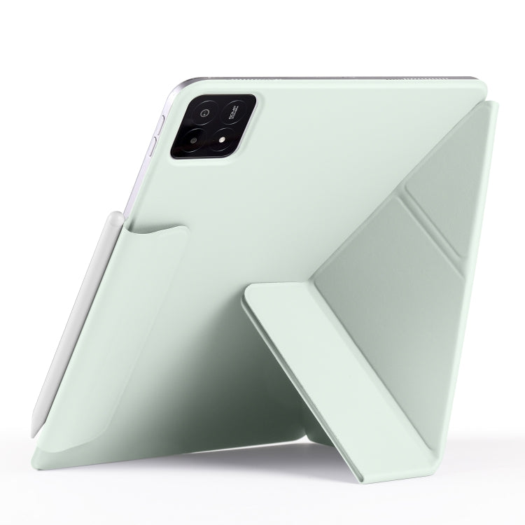 For Xiaomi Pad 6S Pro 12.4 2024 Fixed Buckle Magnetic Deformation Leather Tablet Case