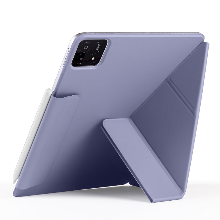 For Xiaomi Pad 6S Pro 12.4 2024 Fixed Buckle Magnetic Deformation Leather Tablet Case