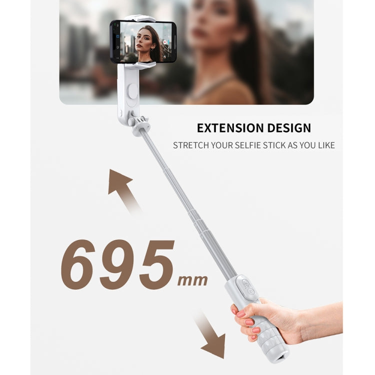 FUNSNAP Capture Q3 Single Axis Handheld Gimbal Phone Live Stabilizer - White