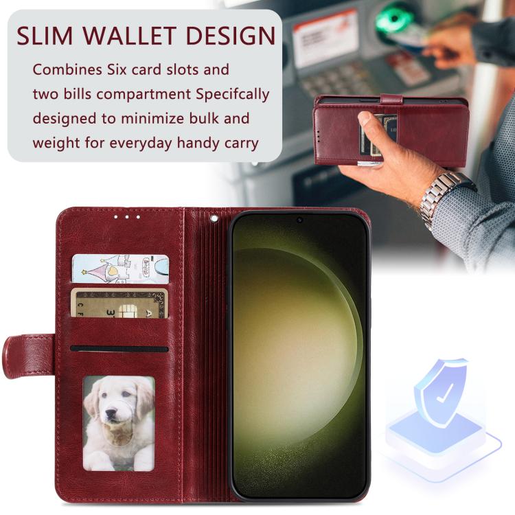 For Samsung Galaxy A37 5G Simple 6-Card Wallet Leather Phone Case