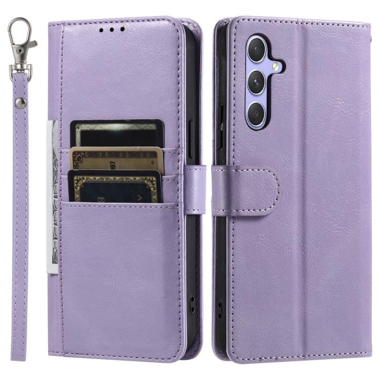 For Samsung Galaxy A37 5G Simple 6-Card Wallet Leather Phone Case