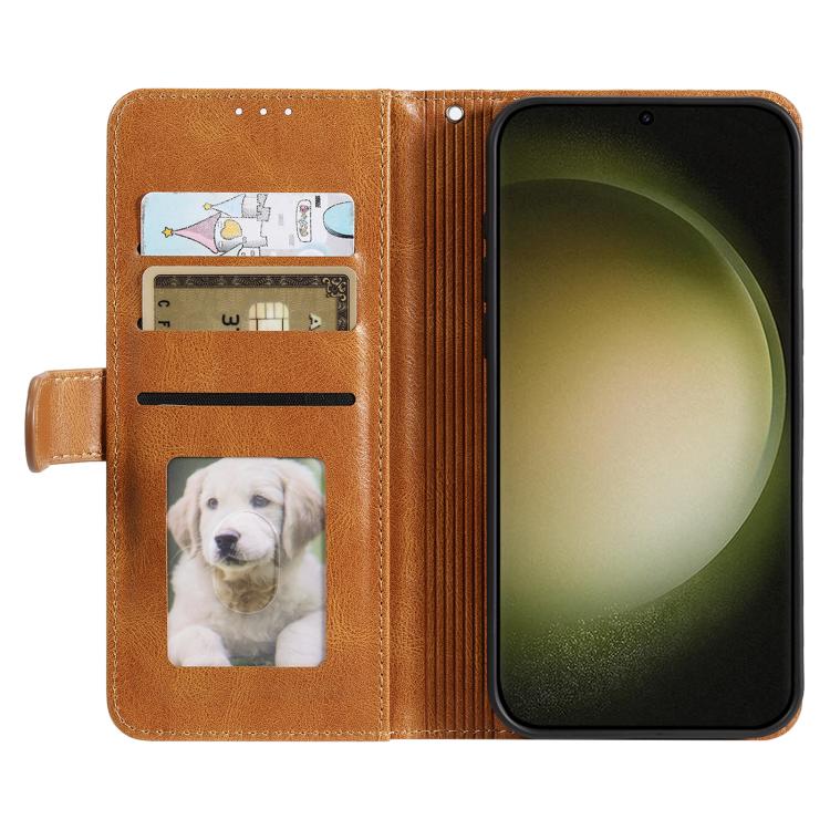 For Samsung Galaxy A57 5G Simple 6-Card Wallet Leather Phone Case