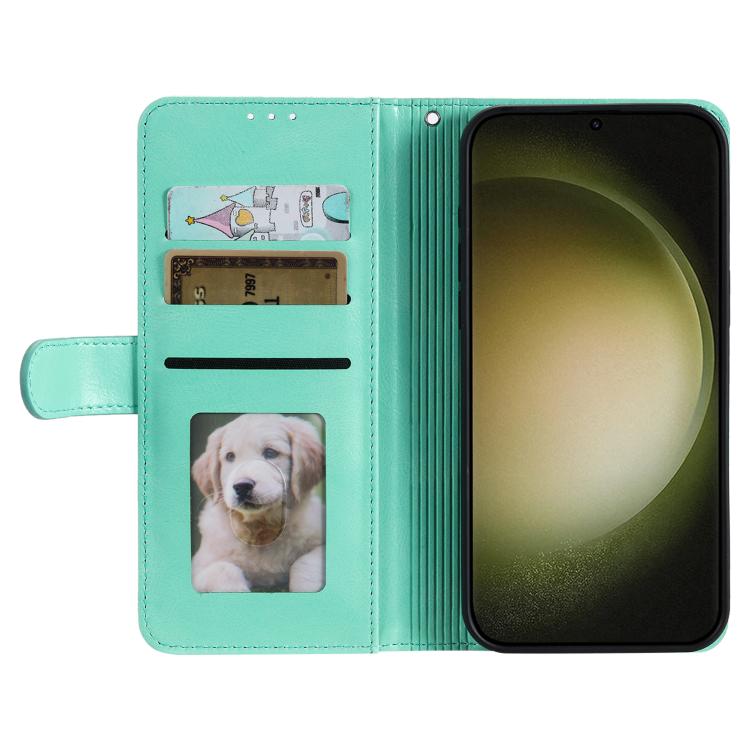 For Samsung Galaxy A57 5G Simple 6-Card Wallet Leather Phone Case