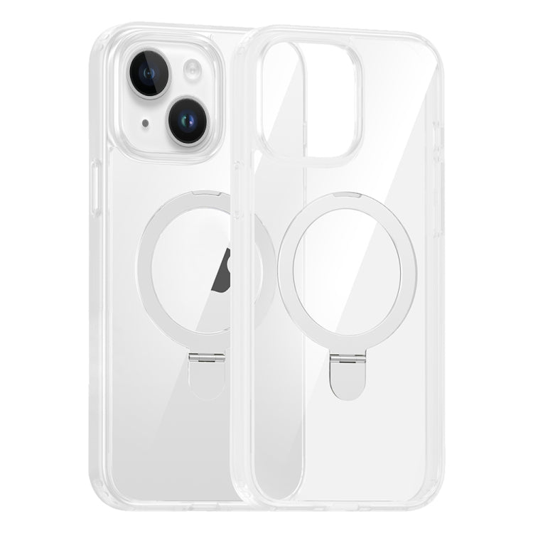 For iPhone 13 High Transparency MagSafe Holder Phone Case