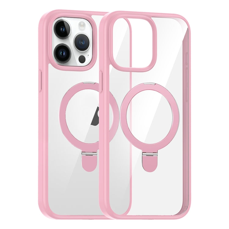 For iPhone 12 Pro Max High Transparency MagSafe Holder Phone Case