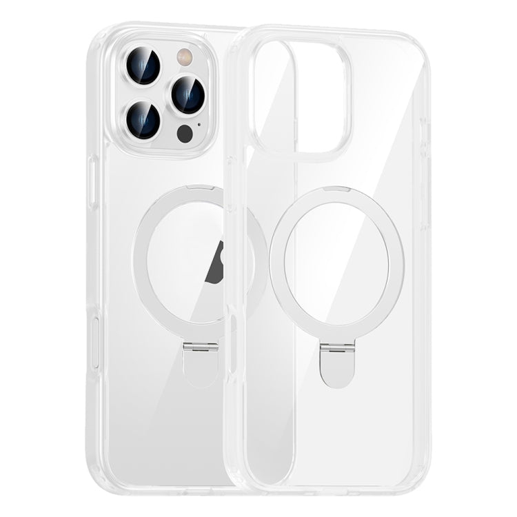 For iPhone 16 Pro Max High Transparency MagSafe Holder Phone Case