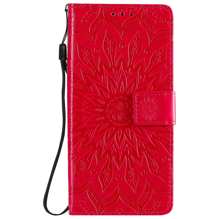 For OPPO Find X2 Lite / Reno3 5G Sun Embossing Pattern Horizontal Flip Leather Case with Card Slot & Holder & Wallet & Lanyard