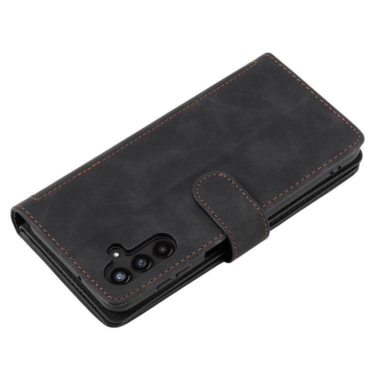 For Samsung Galaxy A17 5G Nine Card Zipper Bag Leather Phone Case with Lanyard