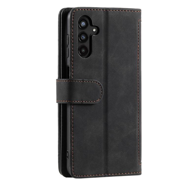 For Samsung Galaxy A37 5G Nine Card Zipper Bag Leather Phone Case with Lanyard