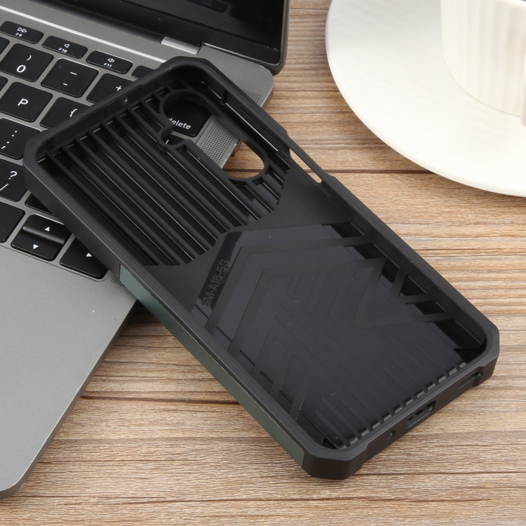 For Samsung Galaxy A16 5G / 4G Camera Shield Card Slot PC+TPU Phone Case