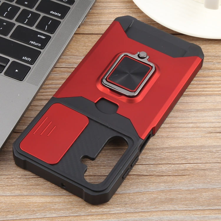 For Samsung Galaxy A16 5G / 4G Camera Shield Card Slot PC+TPU Phone Case