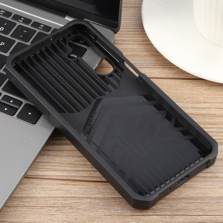 For Samsung Galaxy A16 5G / 4G Camera Shield Card Slot PC+TPU Phone Case