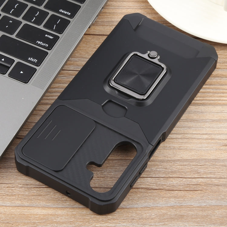 For Samsung Galaxy A16 5G / 4G Camera Shield Card Slot PC+TPU Phone Case