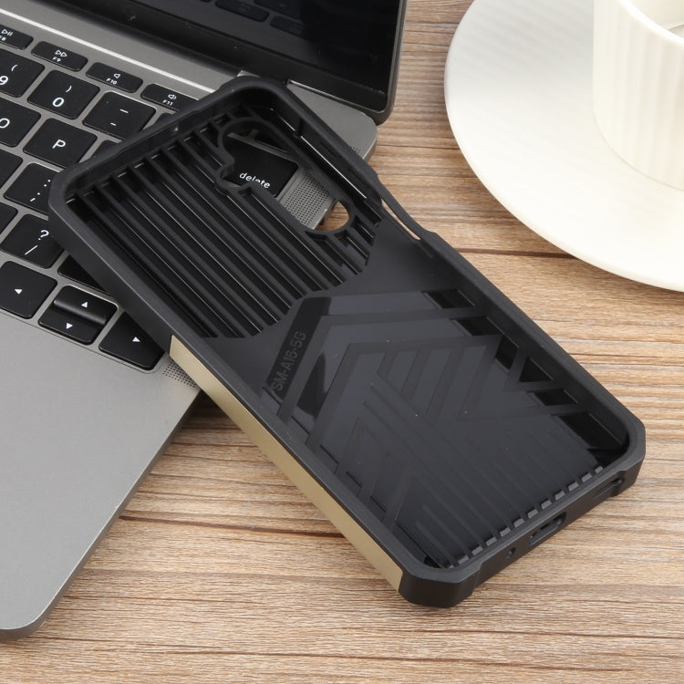 For Samsung Galaxy A16 5G / 4G Camera Shield Card Slot PC+TPU Phone Case