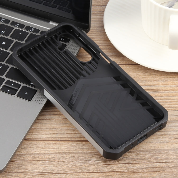 For Samsung Galaxy A16 5G / 4G Camera Shield Card Slot PC+TPU Phone Case