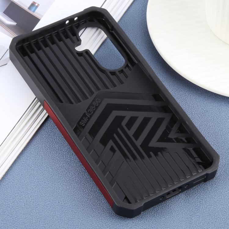 For Samsung Galaxy A36 5G Camera Shield Card Slot PC+TPU Phone Case