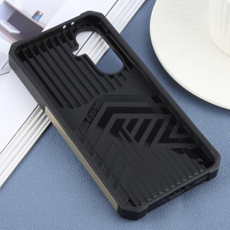 For Samsung Galaxy A36 5G Camera Shield Card Slot PC+TPU Phone Case