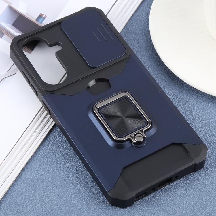 For Samsung Galaxy A56 5G Camera Shield Card Slot PC+TPU Phone Case