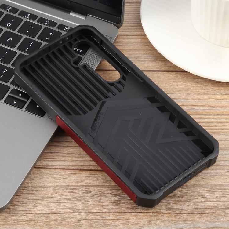 For Samsung Galaxy S24 FE 5G Camera Shield Card Slot PC+TPU Phone Case